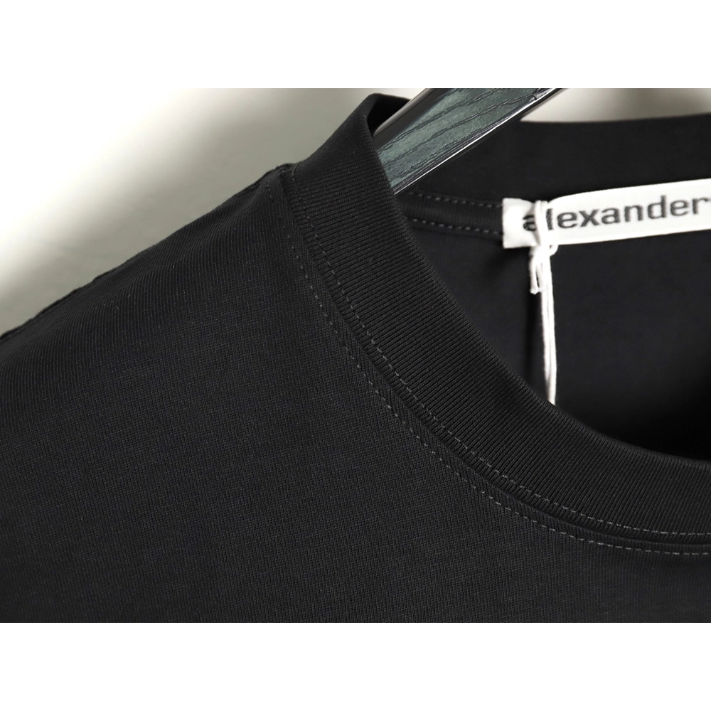 Alexander Wang all over printed lettering short sleeve Tshirt,Alexander Wang T Shirt,Tshirt,APPAREL