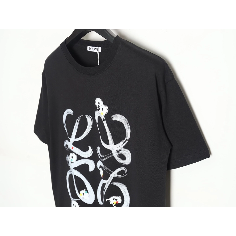 Loewe Briquette Short Sleeve TShirt,Loewe T Shirt,Tshirt,APPAREL