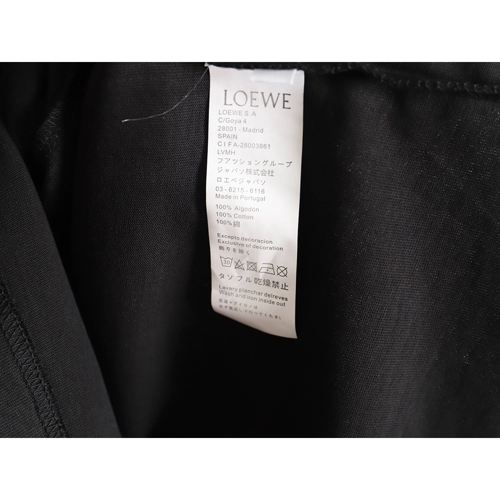 Loewe Briquette Short Sleeve TShirt,Loewe T Shirt,Tshirt,APPAREL