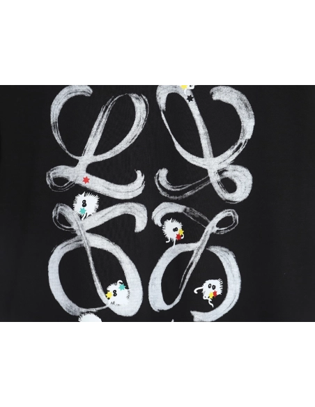 Loewe Briquette Short Sleeve TShirt,Loewe T Shirt,Tshirt,APPAREL