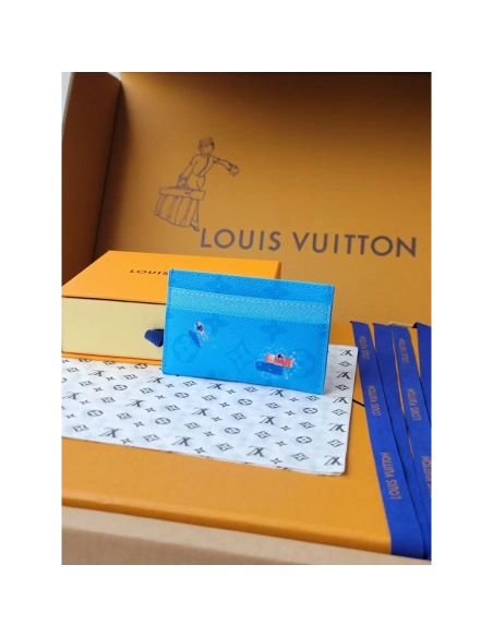 Louis Vuitton Double Card Holder M14862 10*7*1.5cm,Louis Vuitton Wallets