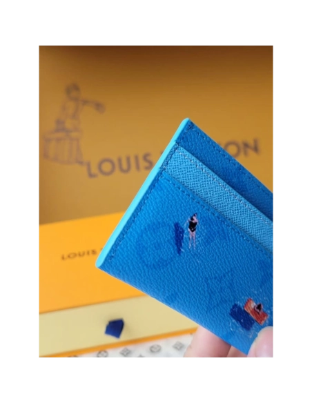 Louis Vuitton Double Card Holder M14862 10*7*1.5cm,Louis Vuitton Wallets