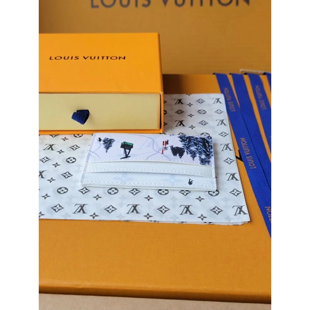 Louis Vuitton Double Card Holder M14862 10*7*1.5cm,Louis Vuitton Wallets