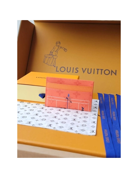 Louis Vuitton Double Card Holder M14862 10*7*1.5cm,Louis Vuitton Wallets