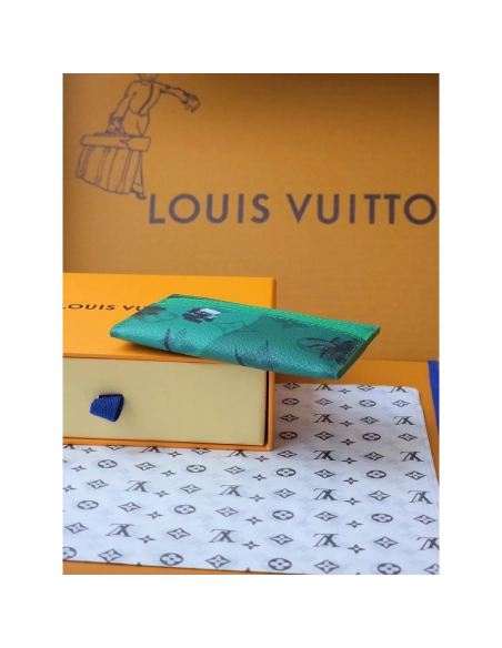 Louis Vuitton Double Card Holder M14862 10*7*1.5cm,Louis Vuitton Wallets