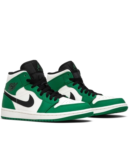 AIR JORDAN 1 MID PINE GREEN 852542 301,AIR JORDAN 1 MID,Air Jordan