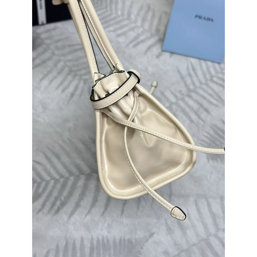 Prada Bonnie medium leather handbag 1BA426 32*15.5*12cm,Prada Bags