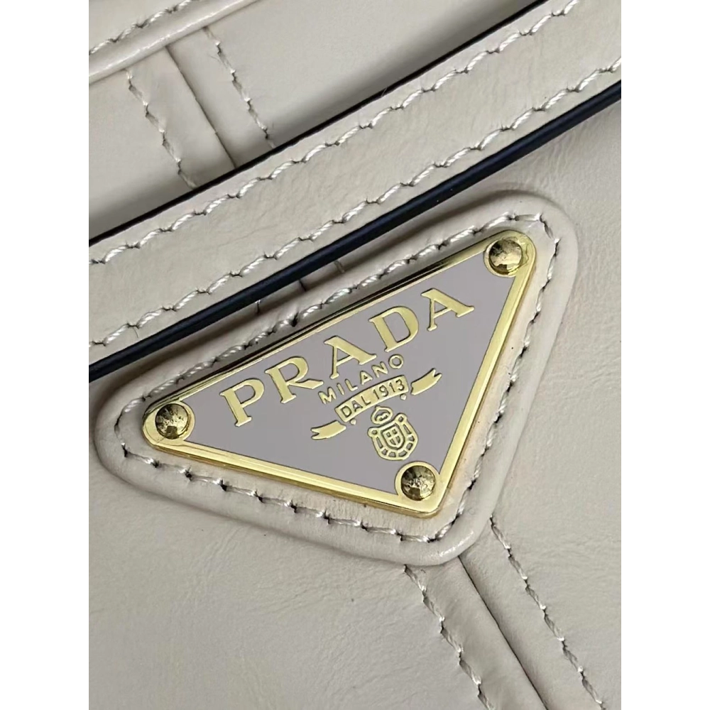 Prada Bonnie medium leather handbag 1BA426 32*15.5*12cm,Prada Bags