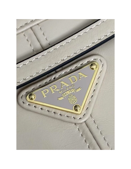 Prada Bonnie medium leather handbag 1BA426 32*15.5*12cm,Prada Bags