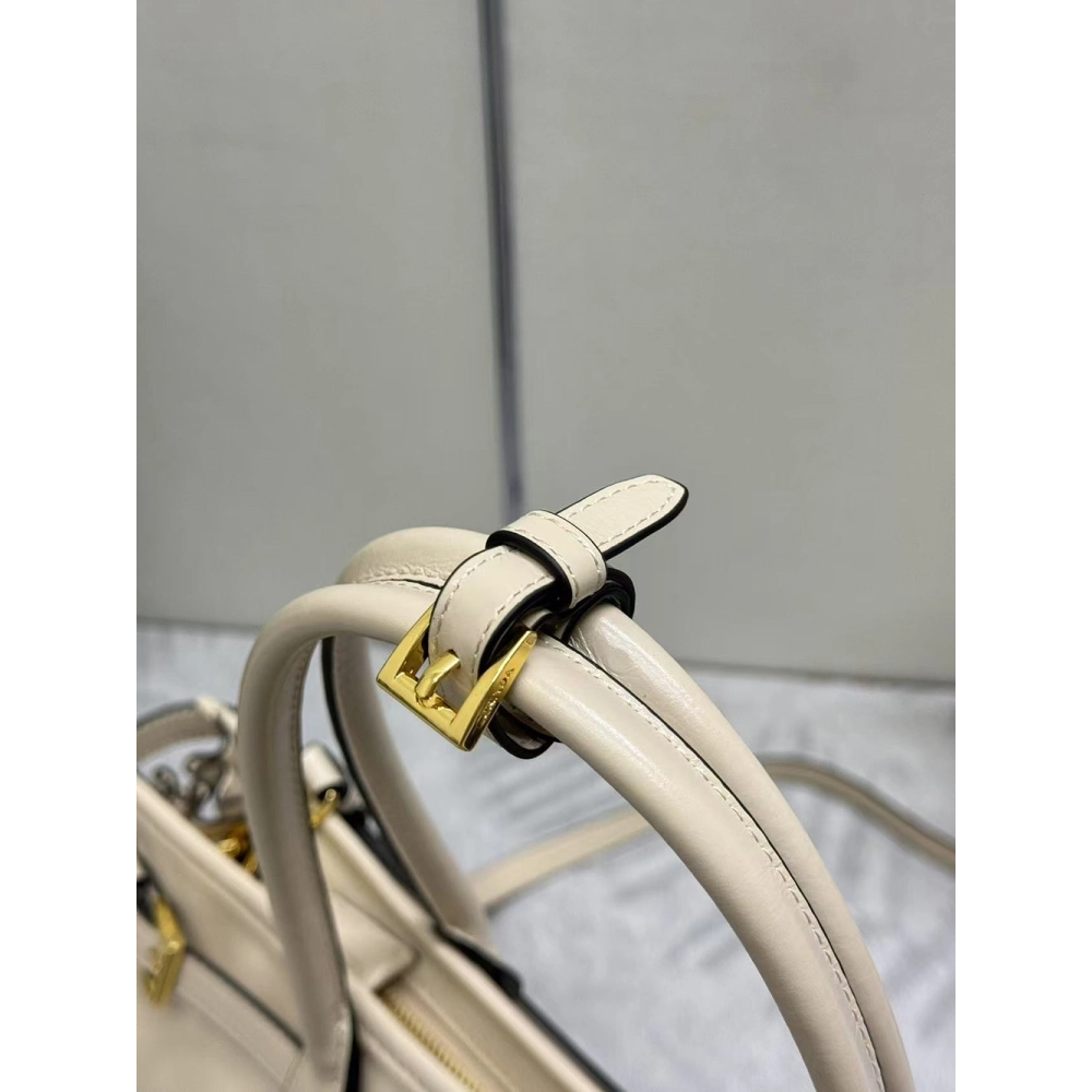 Prada Bonnie large leather handbag 1BA433 38*30*12cm,Prada Bags