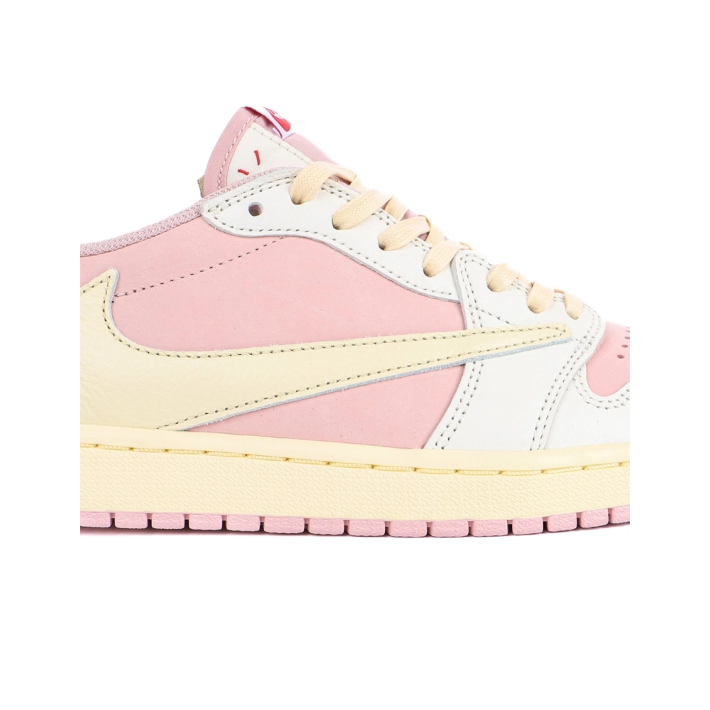 Travis Scott x Air Jordan 1 AJ1 Low TS Joint white powder hook low top DM7866-600,AIR JORDAN 1 LOW,Air Jordan