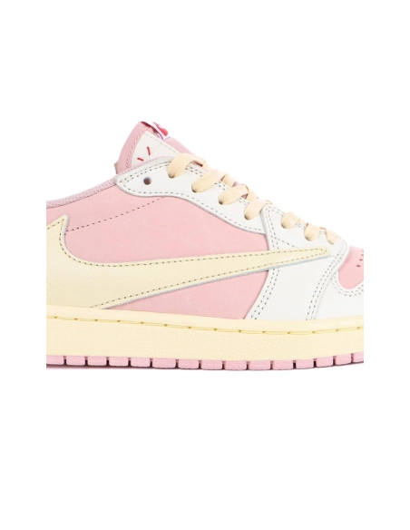 Travis Scott x Air Jordan 1 AJ1 Low TS Joint white powder hook low top DM7866-600,AIR JORDAN 1 LOW,Air Jordan