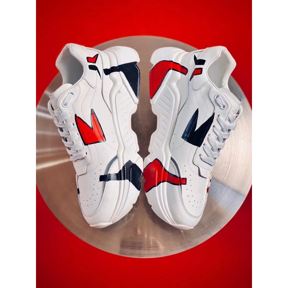 Dolce Gabbana Mens Daymaster Sneakers with 1984 Printed