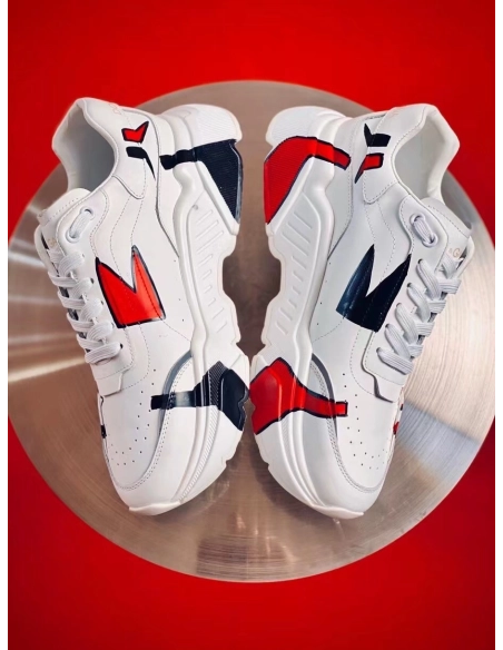 Dolce Gabbana Mens Daymaster Sneakers with 1984 Printed