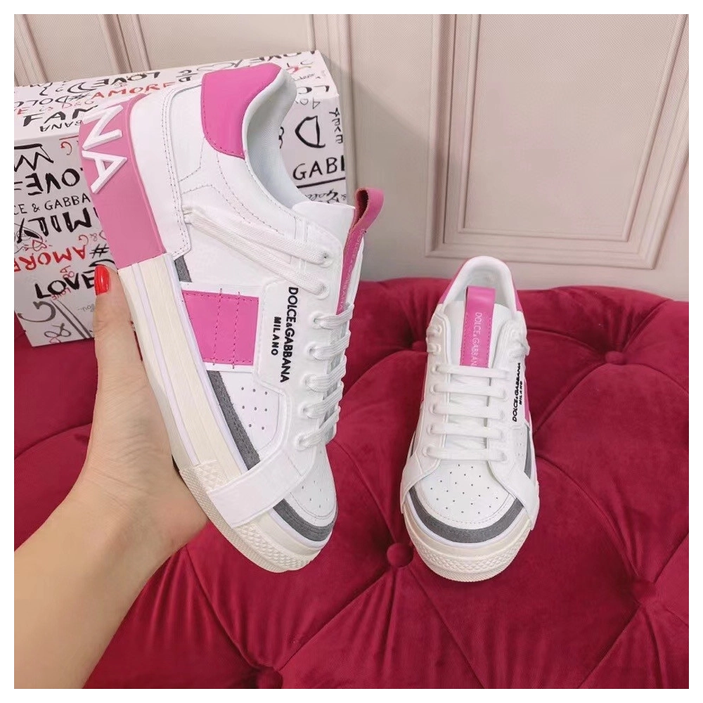 Dolce Gabbana Womens Custom 2.Zero Sneakers Multicolor