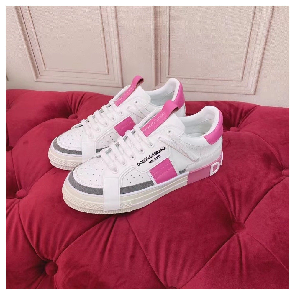 Dolce Gabbana Womens Custom 2.Zero Sneakers Multicolor