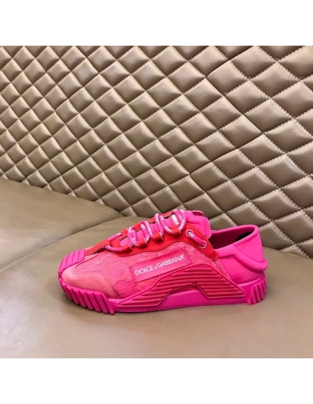 Dolce Gabbana Womens NS1 Slip-on Sneakers Fuchsia