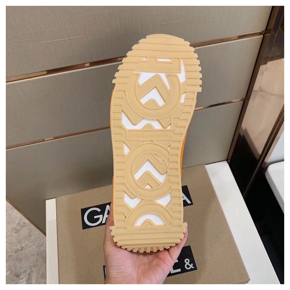 Dolce Gabbana Womens NS1 Slip-on Sneakers Red/Blue