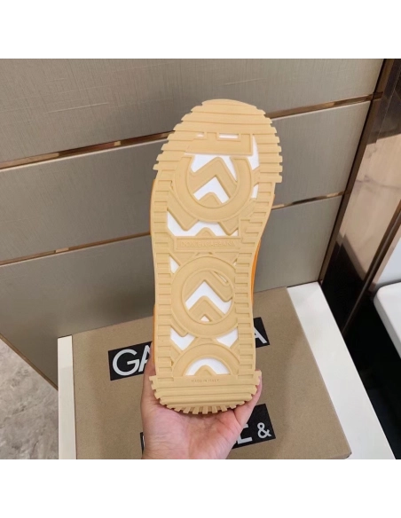 Dolce Gabbana Womens NS1 Slip-on Sneakers Red/Blue