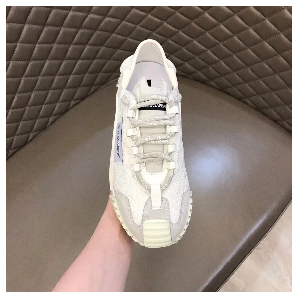 Dolce Gabbana Womens NS1 Slip-on Sneakers White