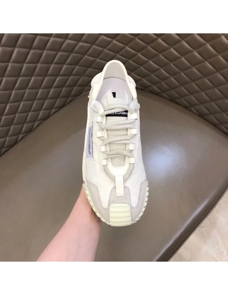 Dolce Gabbana Womens NS1 Slip-on Sneakers White