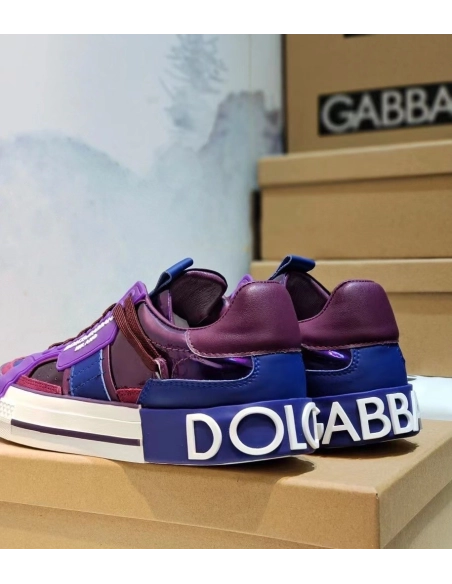 Dolce Gabbana Womens Custom 2.Zero Sneakers Purple