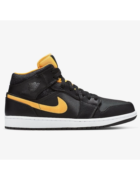 AIR JORDAN 1 MID SE BLACK GOLD CI9352 001,AIR JORDAN 1 MID,Air Jordan