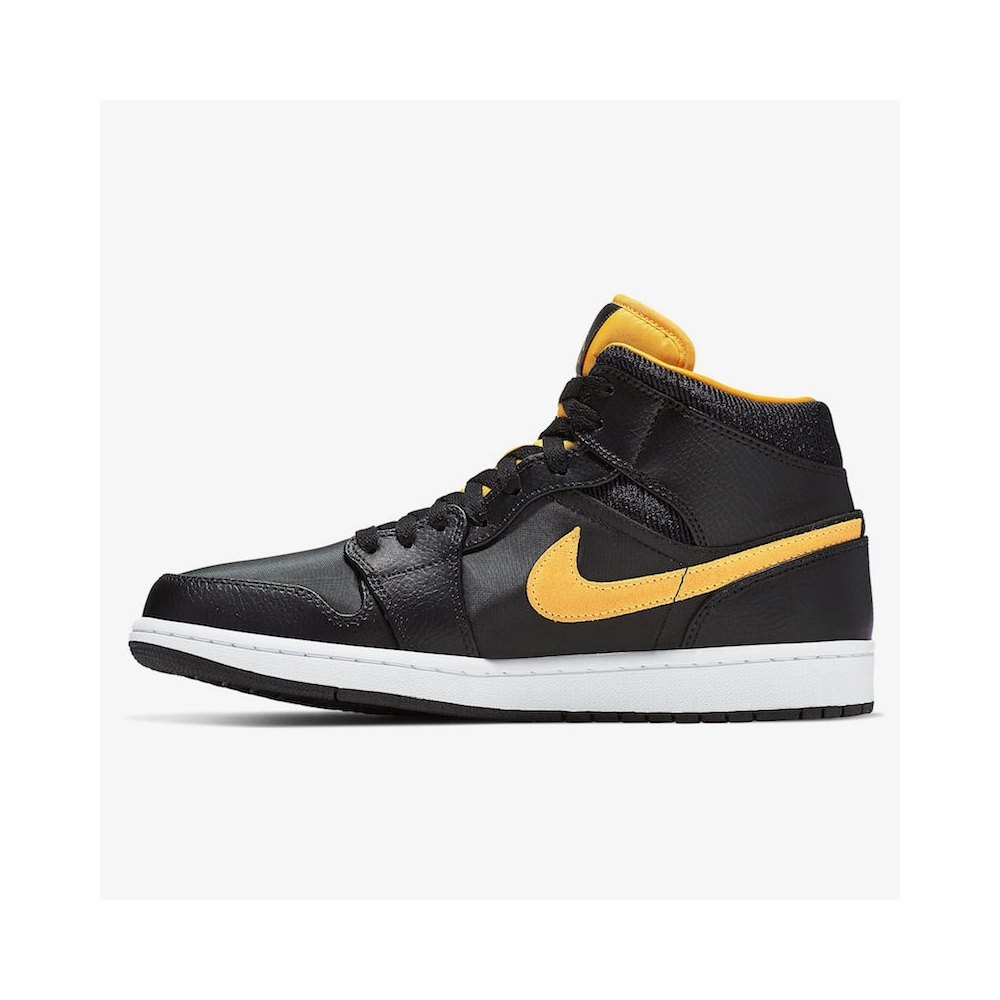 AIR JORDAN 1 MID SE BLACK GOLD CI9352 001,AIR JORDAN 1 MID,Air Jordan