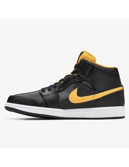 AIR JORDAN 1 MID SE BLACK GOLD CI9352 001,AIR JORDAN 1 MID,Air Jordan