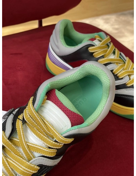 GUCCI BASKET SNEAKER IN BLACK DEMETRA - GCC111