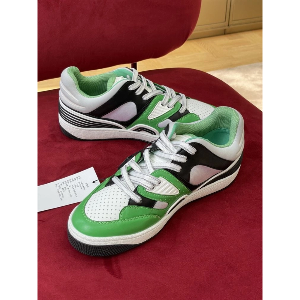 GUCCI BASKET SNEAKER IN GREEN DEMETRA - GCC109