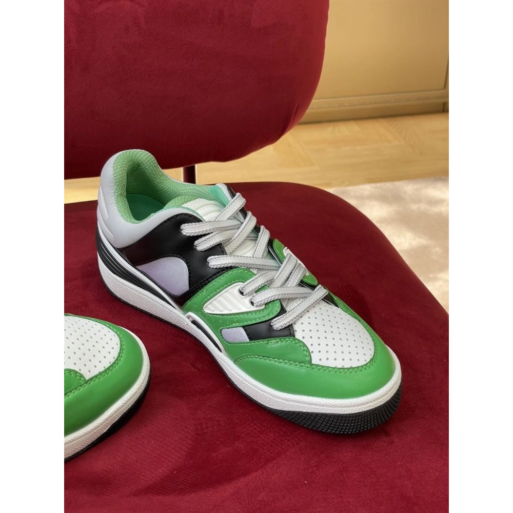 GUCCI BASKET SNEAKER IN GREEN DEMETRA - GCC109