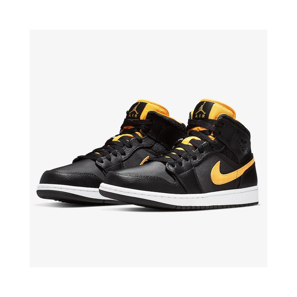 AIR JORDAN 1 MID SE BLACK GOLD CI9352 001,AIR JORDAN 1 MID,Air Jordan
