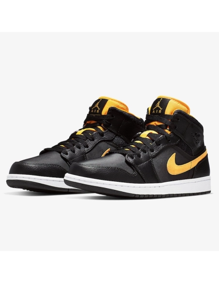 AIR JORDAN 1 MID SE BLACK GOLD CI9352 001,AIR JORDAN 1 MID,Air Jordan