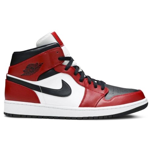 AIR JORDAN 1 MID CHICAGO BLACK TOE 554724 069,AIR JORDAN 1 MID,Air Jordan