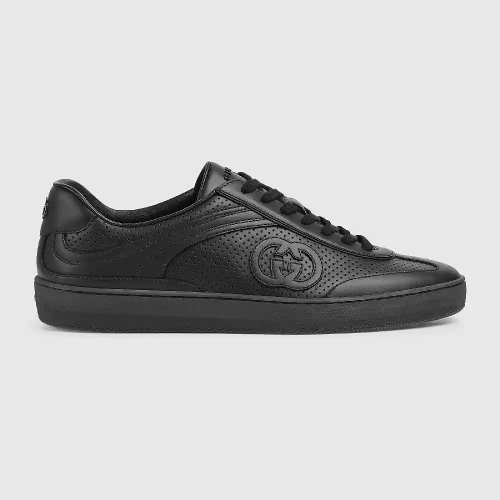 Black Leather Sneaker,Men's Casual Shoes,Premium Streetwear