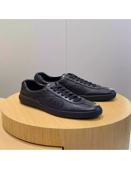 Black Leather Sneaker,Men's Casual Shoes,Premium Streetwear