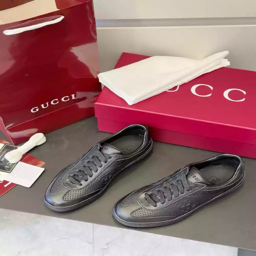 Black Leather Sneaker,Men's Casual Shoes,Premium Streetwear