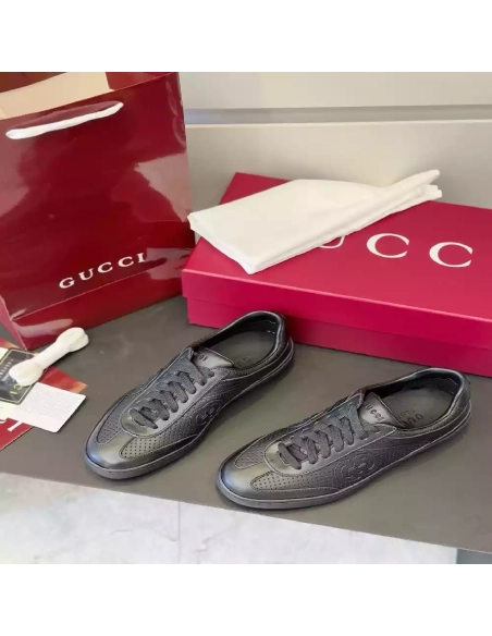 Black Leather Sneaker,Men's Casual Shoes,Premium Streetwear