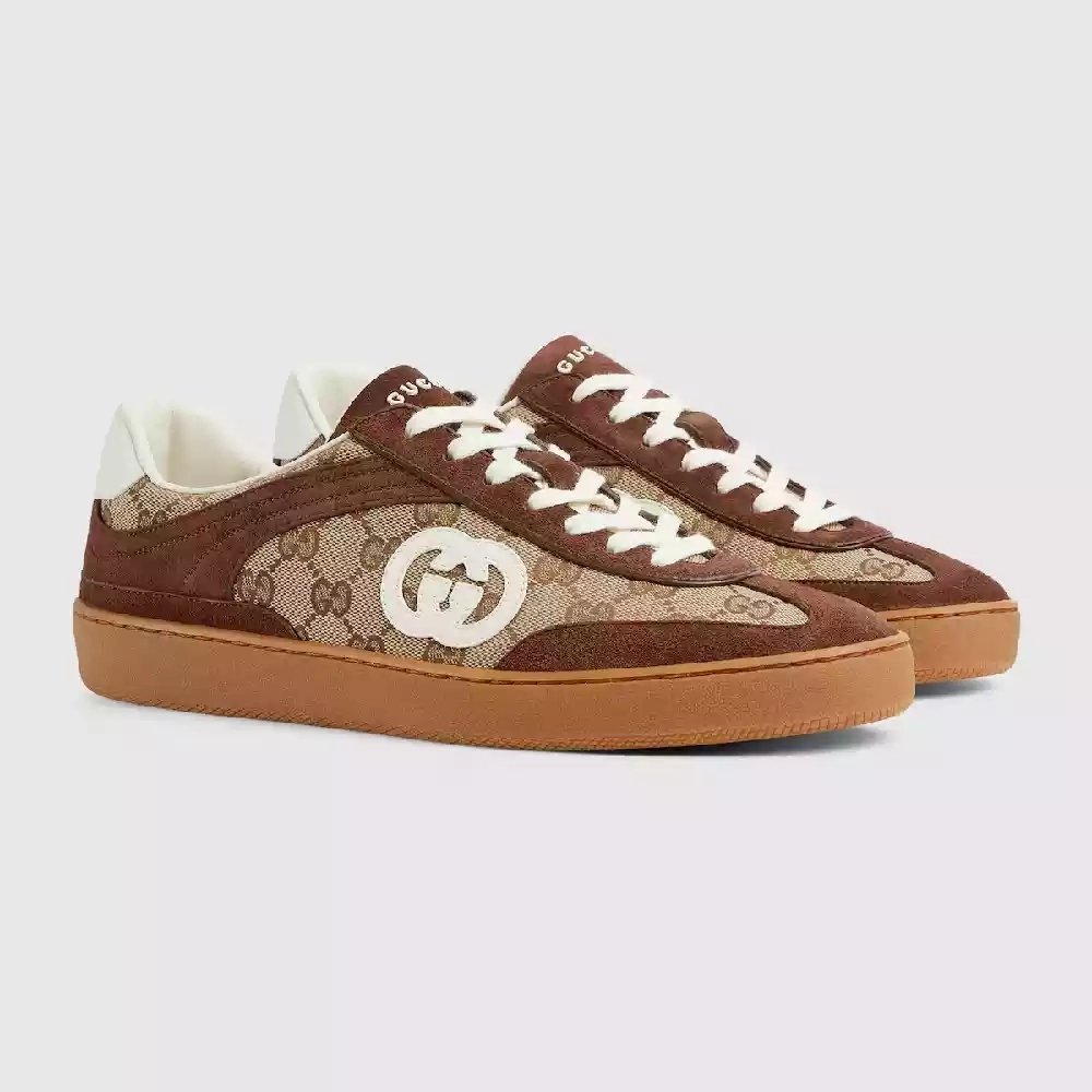 Casual Luxury Footwear,Dark Brown Sneakers,Men's Suede Sneakers