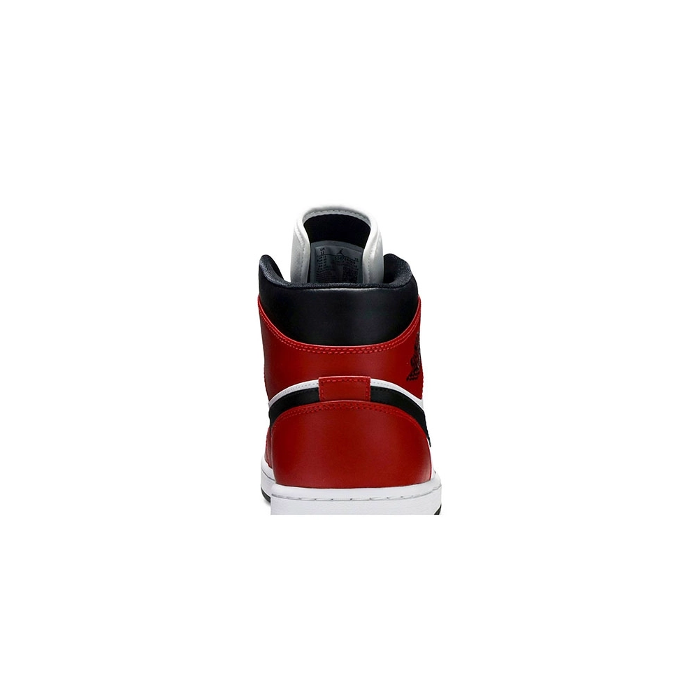 AIR JORDAN 1 MID CHICAGO BLACK TOE 554724 069,AIR JORDAN 1 MID,Air Jordan