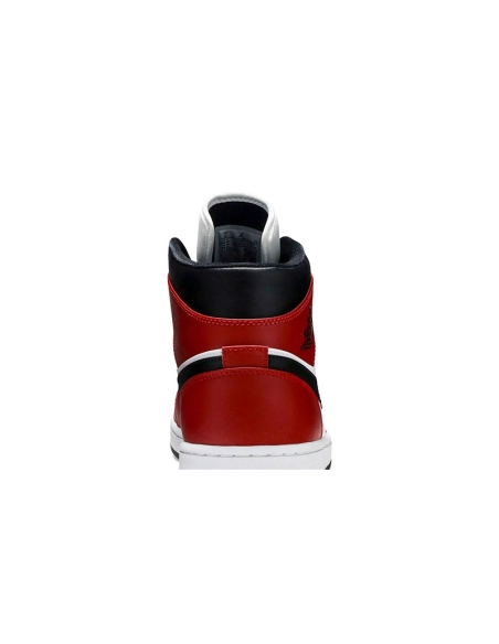 AIR JORDAN 1 MID CHICAGO BLACK TOE 554724 069,AIR JORDAN 1 MID,Air Jordan
