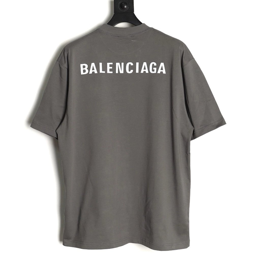 Balenciaga Logo Reflective Short Sleeve T-Shirt,Balenciaga