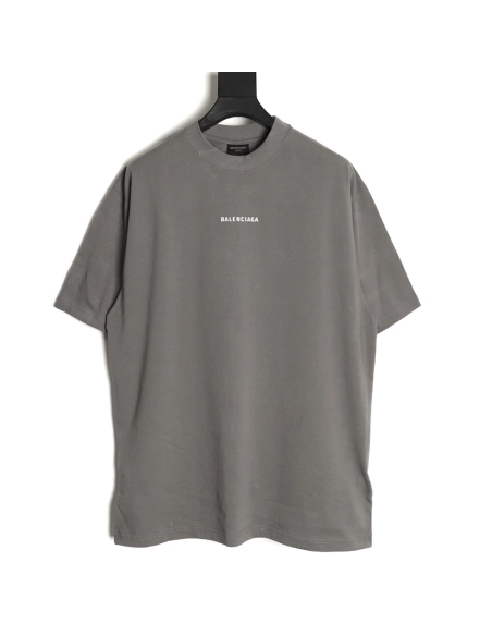 Balenciaga Logo Reflective Short Sleeve T-Shirt,Balenciaga