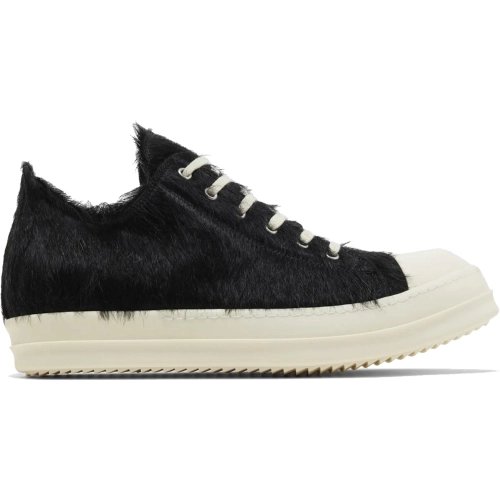 Rick Owens Strobe Low Black Cow Fur,RICK OWENS