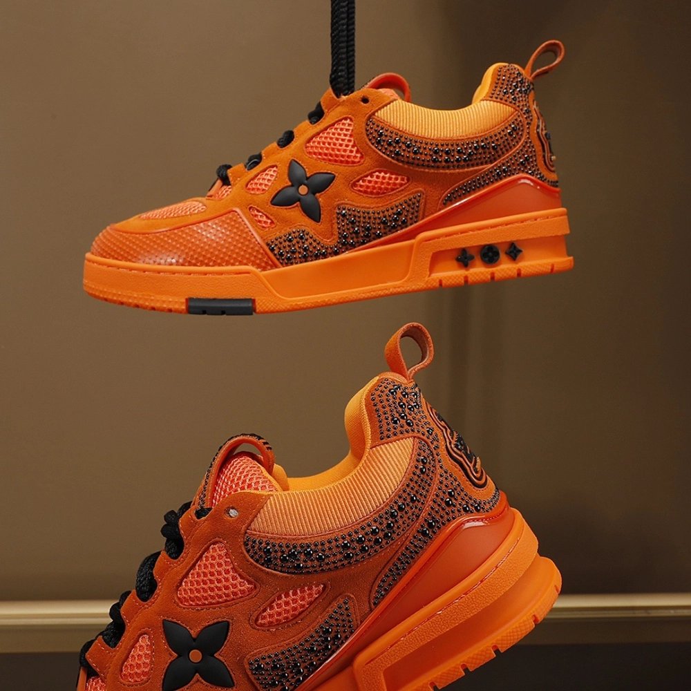 Louis Vuitton Skate Trainer Orange