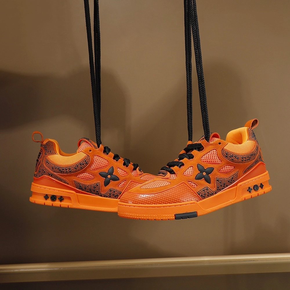Louis Vuitton Skate Trainer Orange