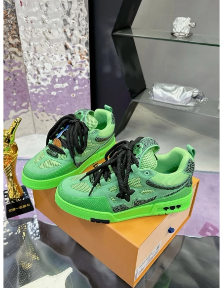 Louis Vuitton Skate Trainer Green