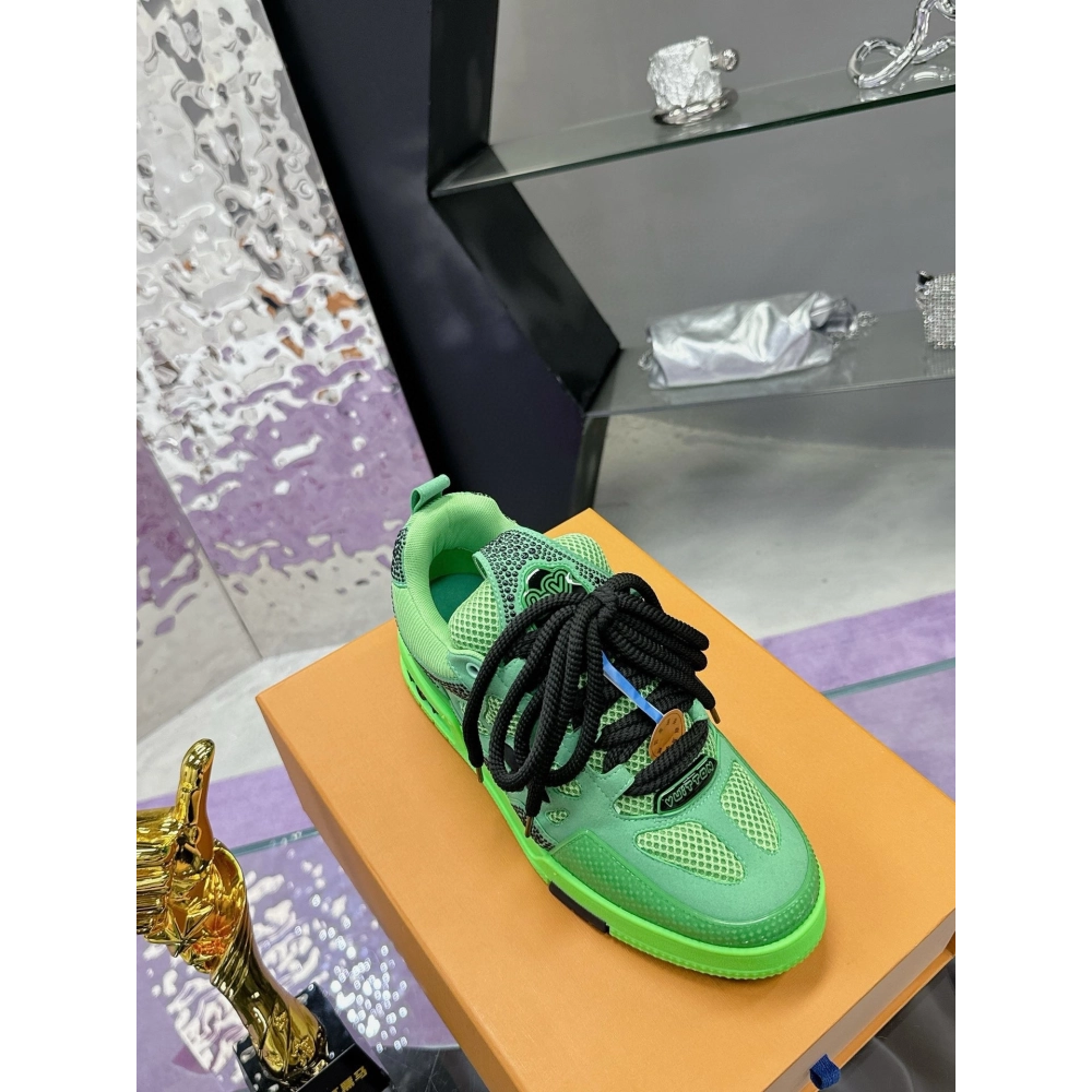 Louis Vuitton Skate Trainer Green