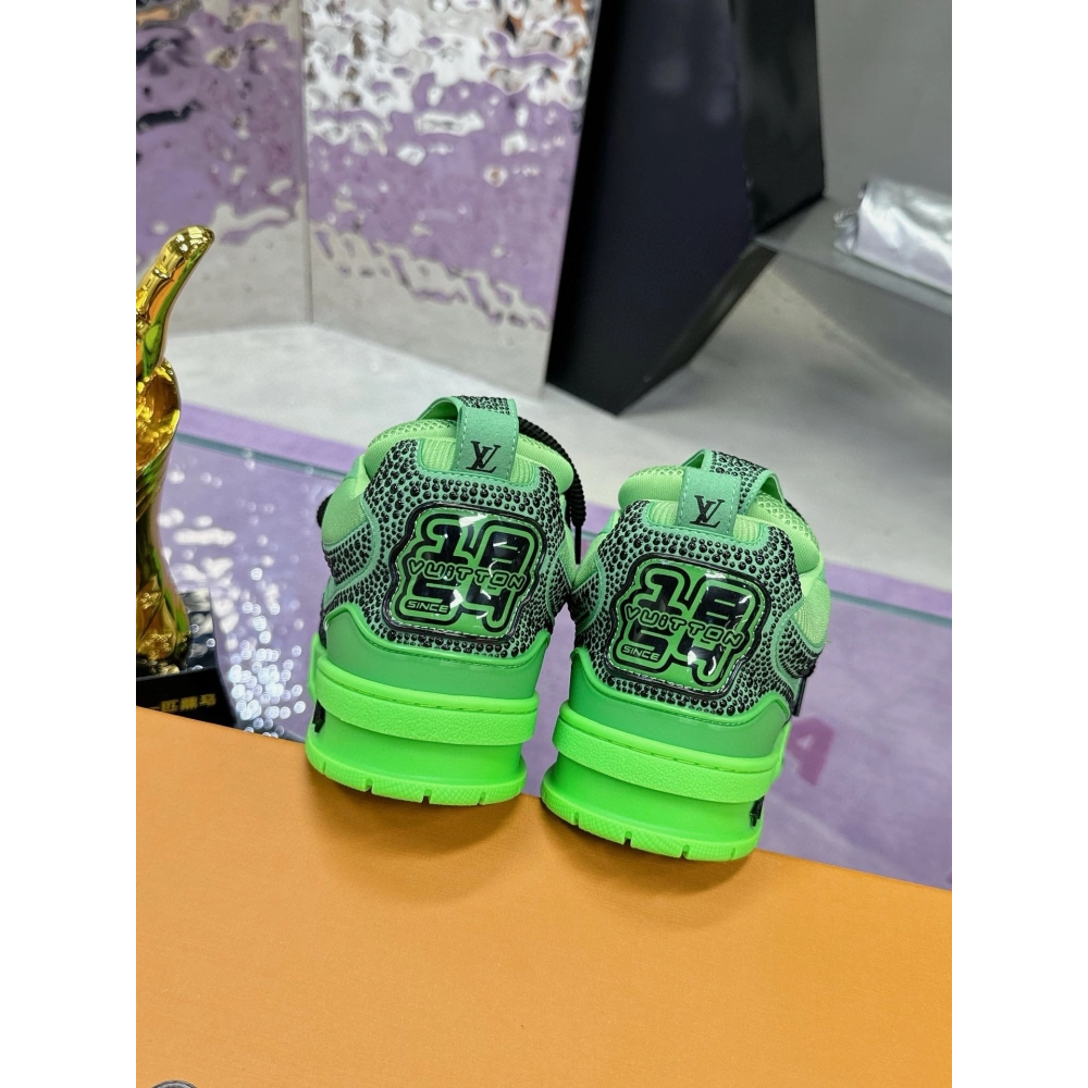 Louis Vuitton Skate Trainer Green